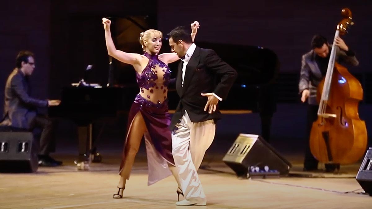 Alejandra Und Leandro Palou Mit Sexteto Milonguero Live